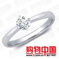 18K�׽�Ůʽ��Ʒ�����ָ(0.30����)