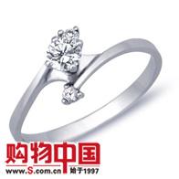 18K�׽�Ůʽ�����ָ(0.19����)