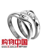 18K�׽���ʯ�Խ�(��0.1������Ů0.1����)